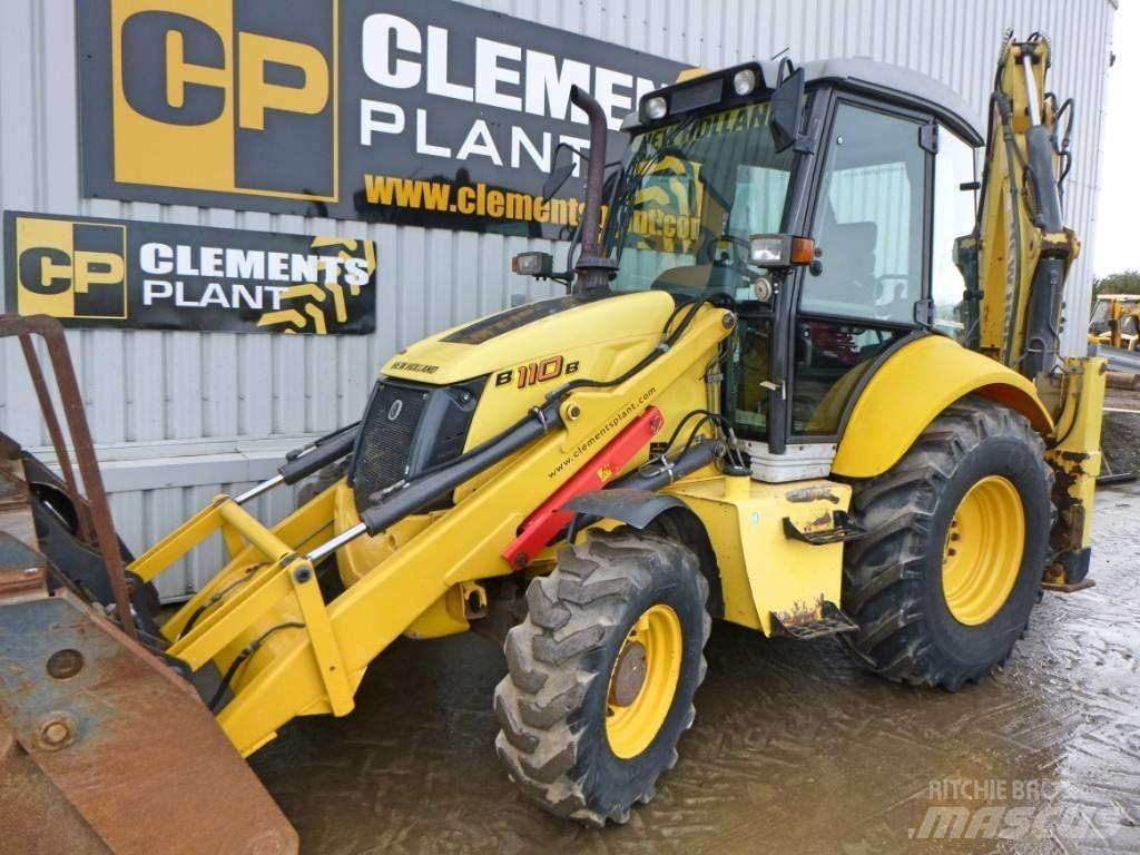 New Holland LB 110 B لوادر ذات جرافات عكسية