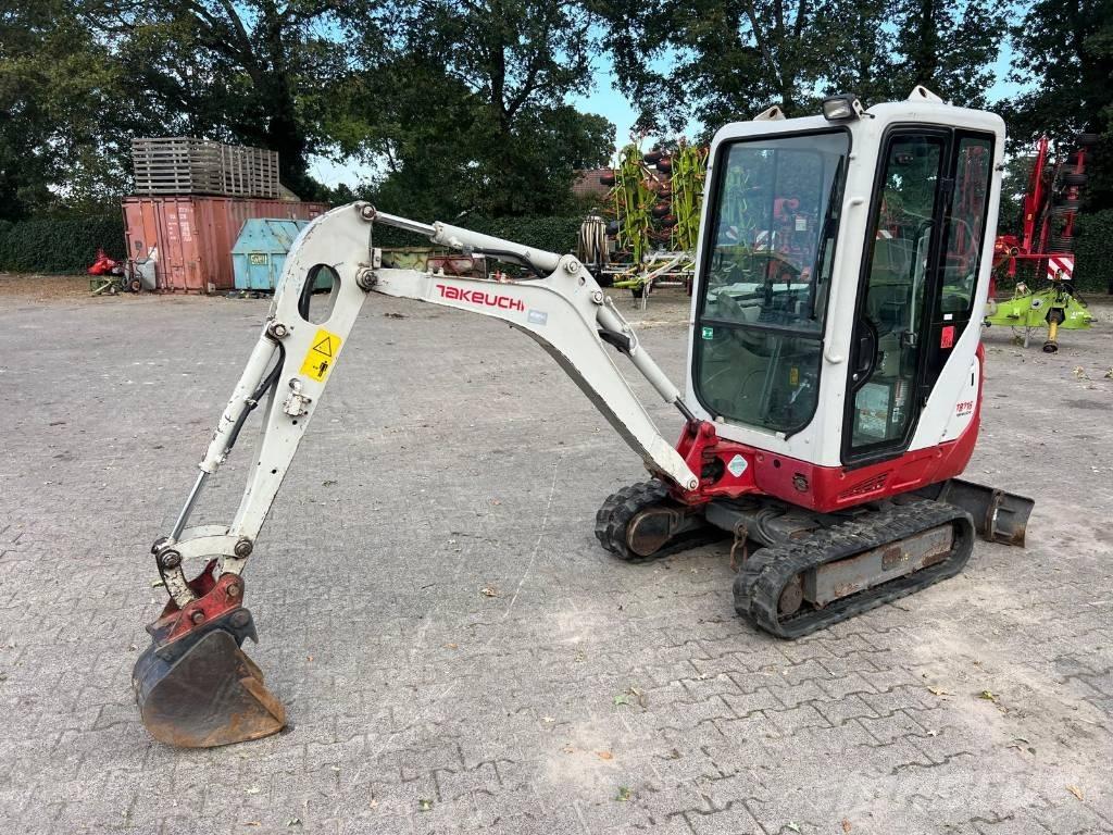 Takeuchi TB 216 حفارات صغيرة أقل من 7 طن (حفارات صغيرة)