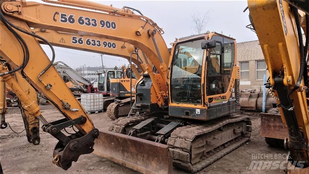 Hyundai R125 حفارات زحافة