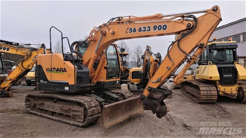 Hyundai R125 حفارات زحافة