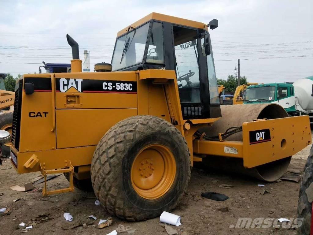CAT CS-583C مداحل أحادية الأسطوانة