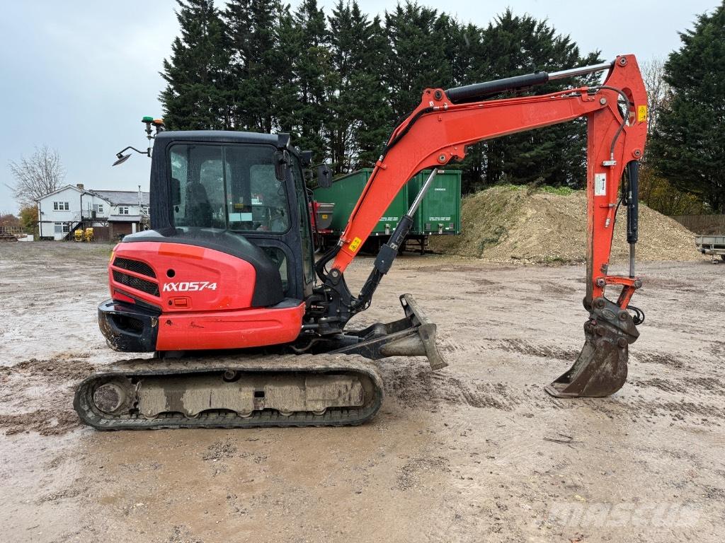 Kubota KX 057-4 حفارات صغيرة أقل من 7 طن (حفارات صغيرة)
