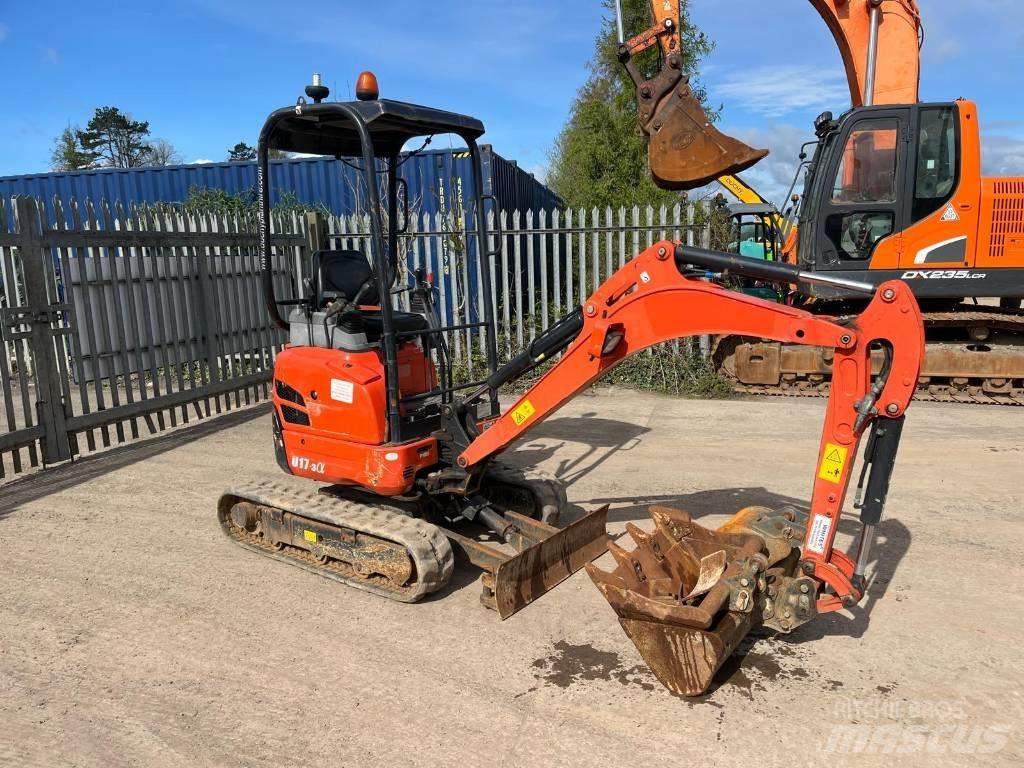 Kubota U 17-3 حفارات صغيرة أقل من 7 طن (حفارات صغيرة)