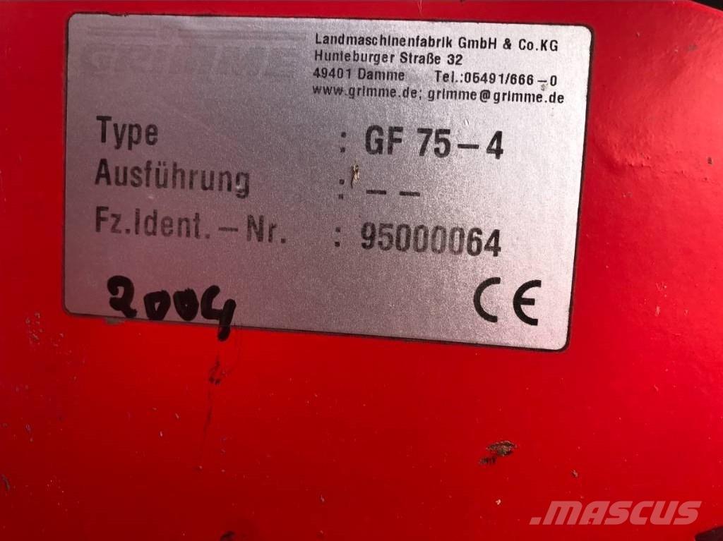 Grimme GF 75-4 العزاقات