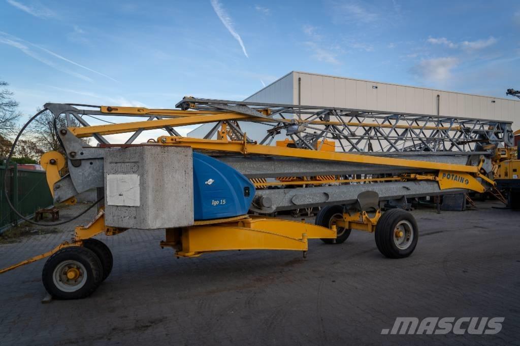 Potain Igo 15 رافعات ذاتية الارتفاع