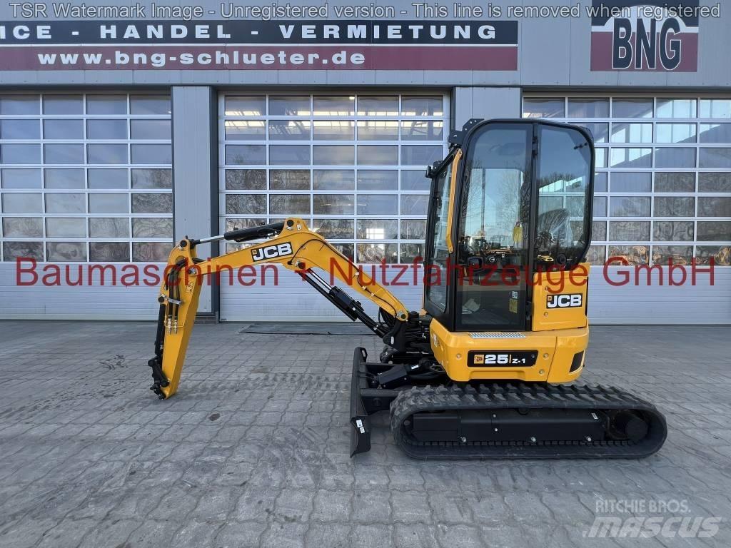 JCB 25Z -werkneu- حفارات صغيرة أقل من 7 طن (حفارات صغيرة)