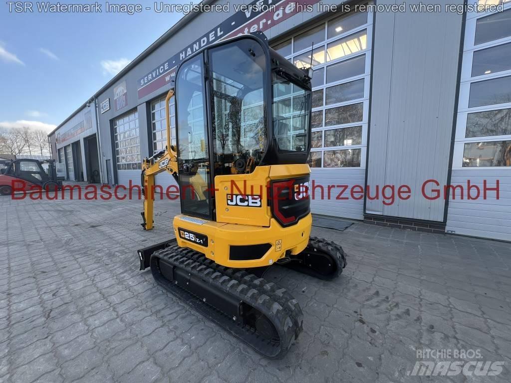 JCB 25Z -werkneu- حفارات صغيرة أقل من 7 طن (حفارات صغيرة)