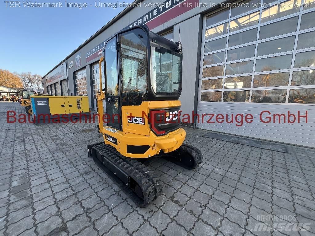 JCB 25Z -werkneu- حفارات صغيرة أقل من 7 طن (حفارات صغيرة)