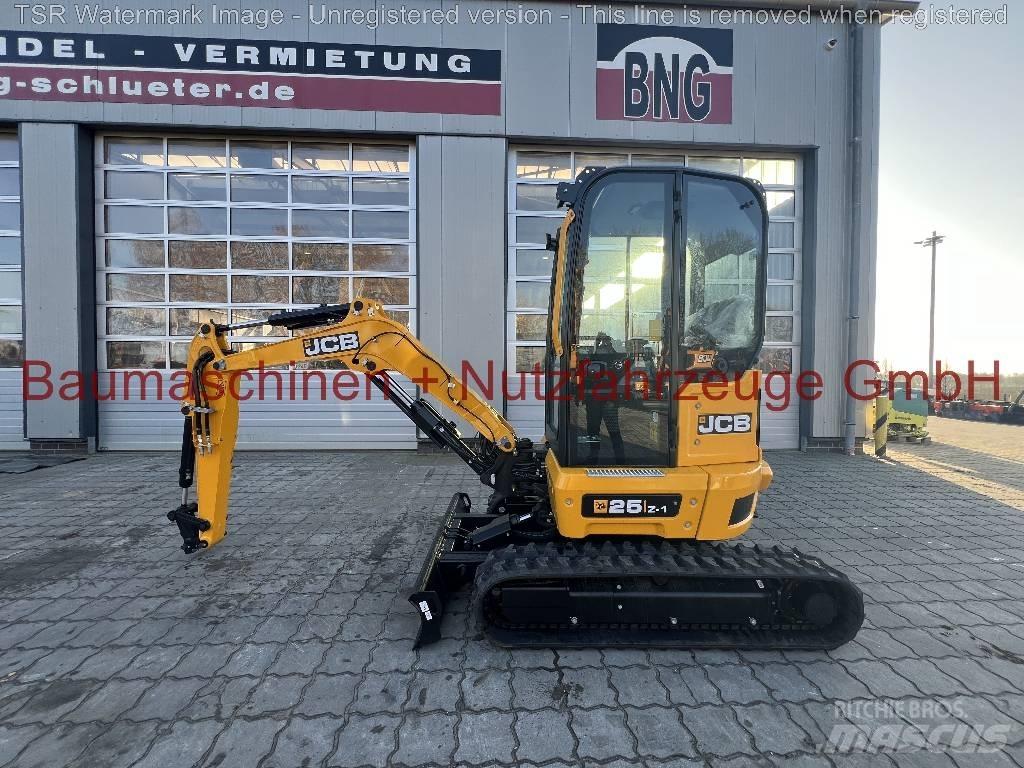 JCB 25Z -werkneu- حفارات صغيرة أقل من 7 طن (حفارات صغيرة)