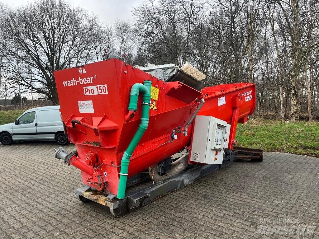  wash-bear pro 150 معدة فرز -> معدة فرز المخلفات