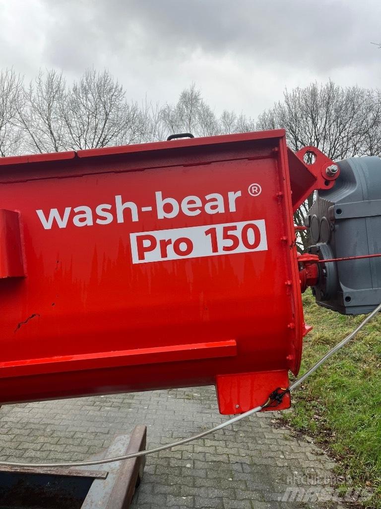  wash-bear pro 150 معدة فرز -> معدة فرز المخلفات