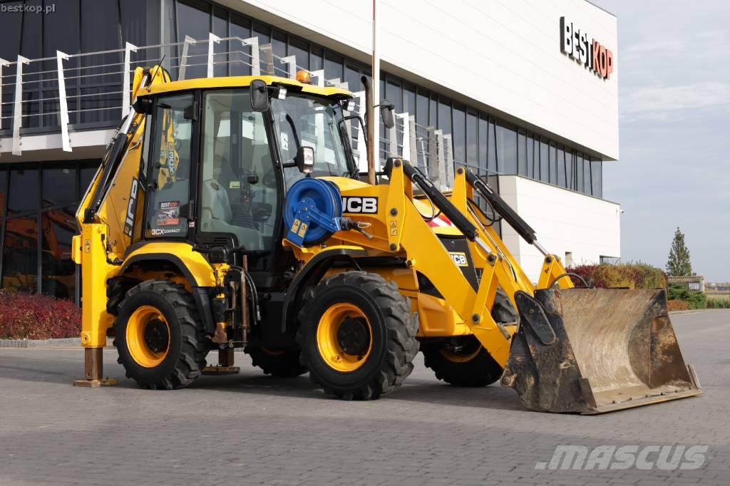 JCB 3CX Compact لوادر ذات جرافات عكسية