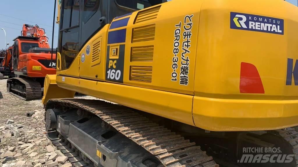 Komatsu PC 160 حفارات زحافة