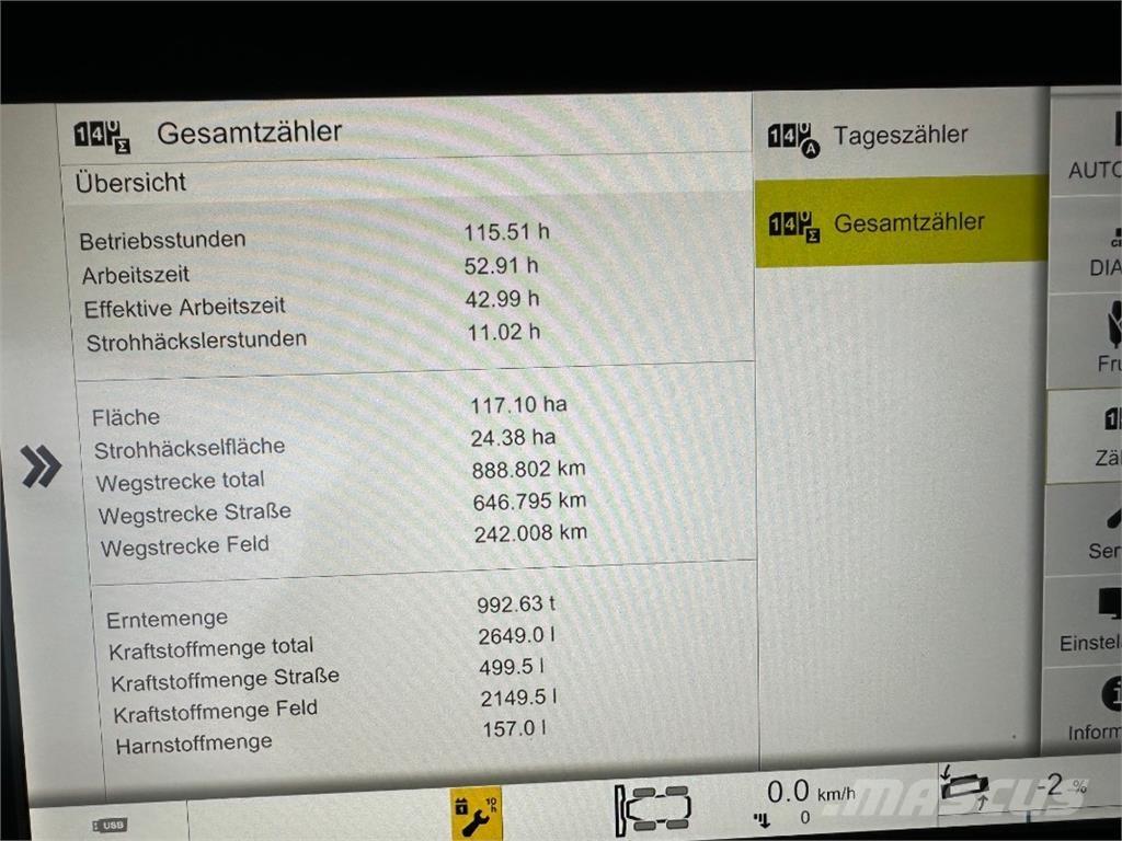 CLAAS Trion 660 حصادات