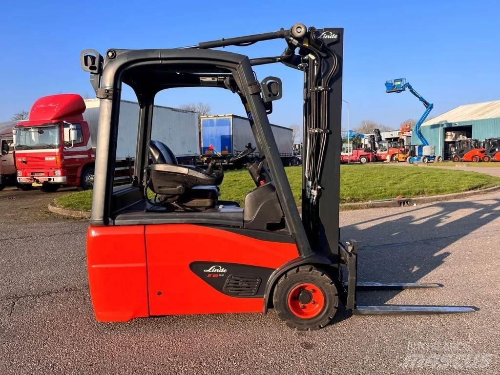 Linde E18L-02 شاحنات ذات رافعات شوكية تعمل بالكهرباء