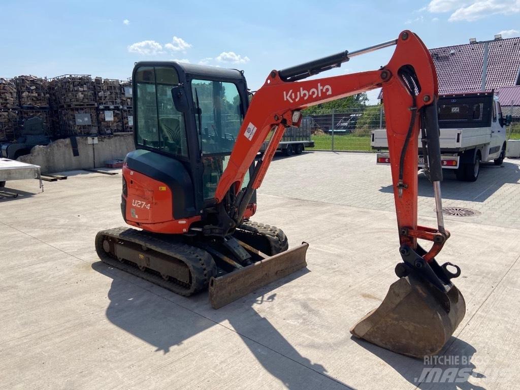 Kubota U 27-4 حفارات صغيرة أقل من 7 طن (حفارات صغيرة)