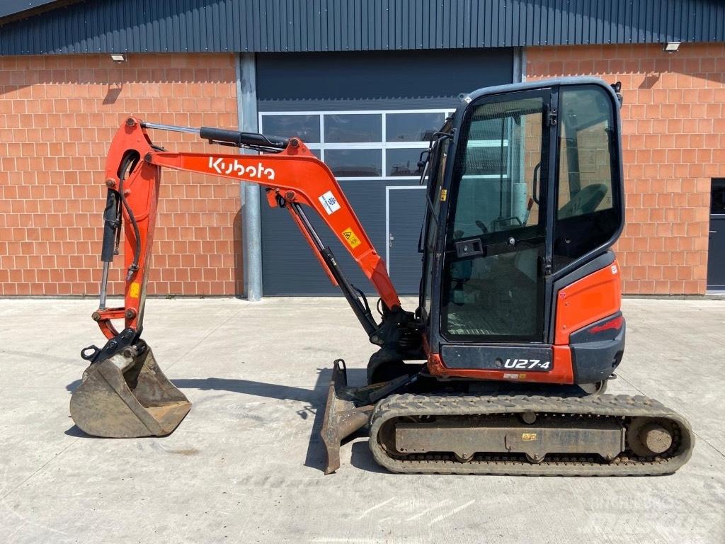 Kubota U 27-4 حفارات صغيرة أقل من 7 طن (حفارات صغيرة)