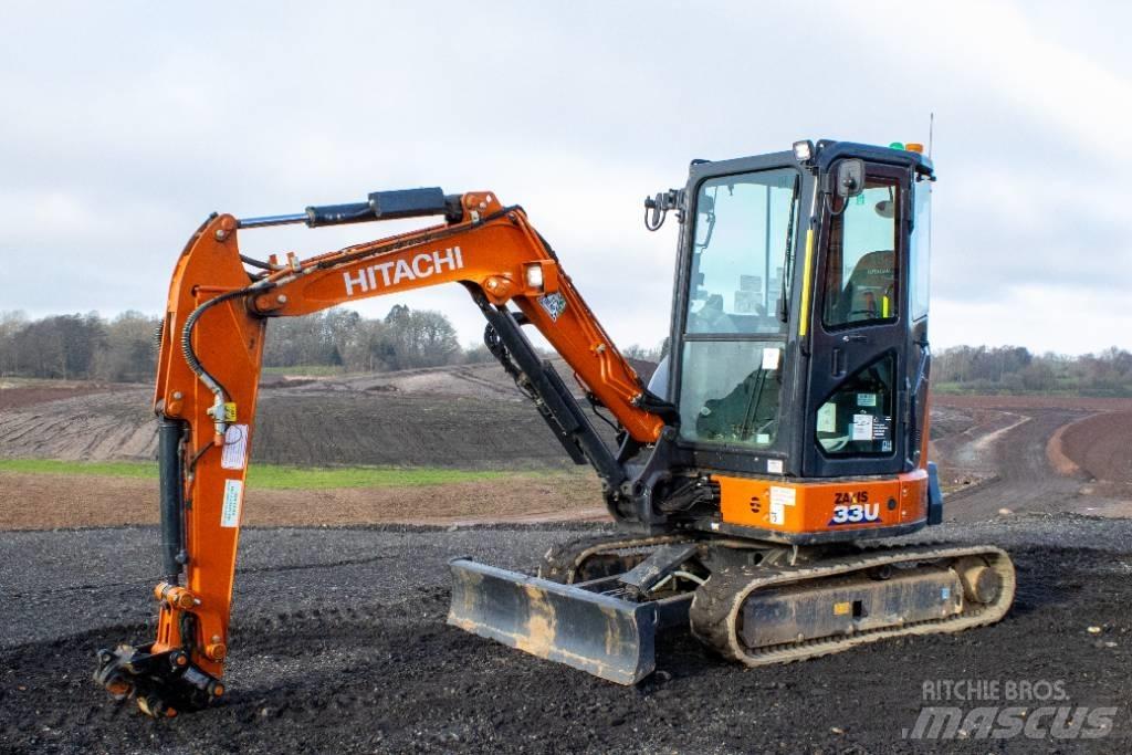 Hitachi ZX33U حفارات صغيرة أقل من 7 طن (حفارات صغيرة)