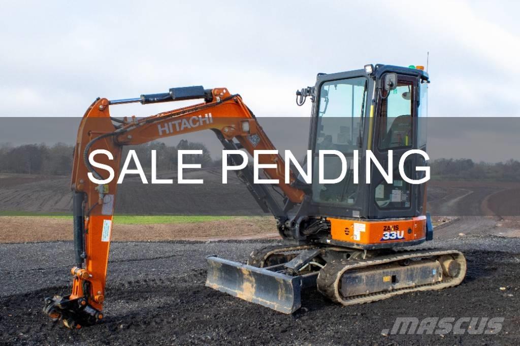 Hitachi ZX33U-6 حفارات صغيرة أقل من 7 طن (حفارات صغيرة)