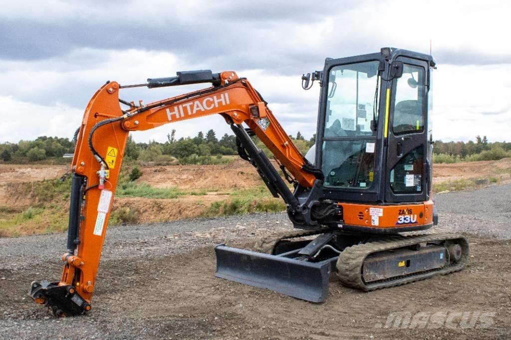 Hitachi ZX33U-6 حفارات صغيرة أقل من 7 طن (حفارات صغيرة)