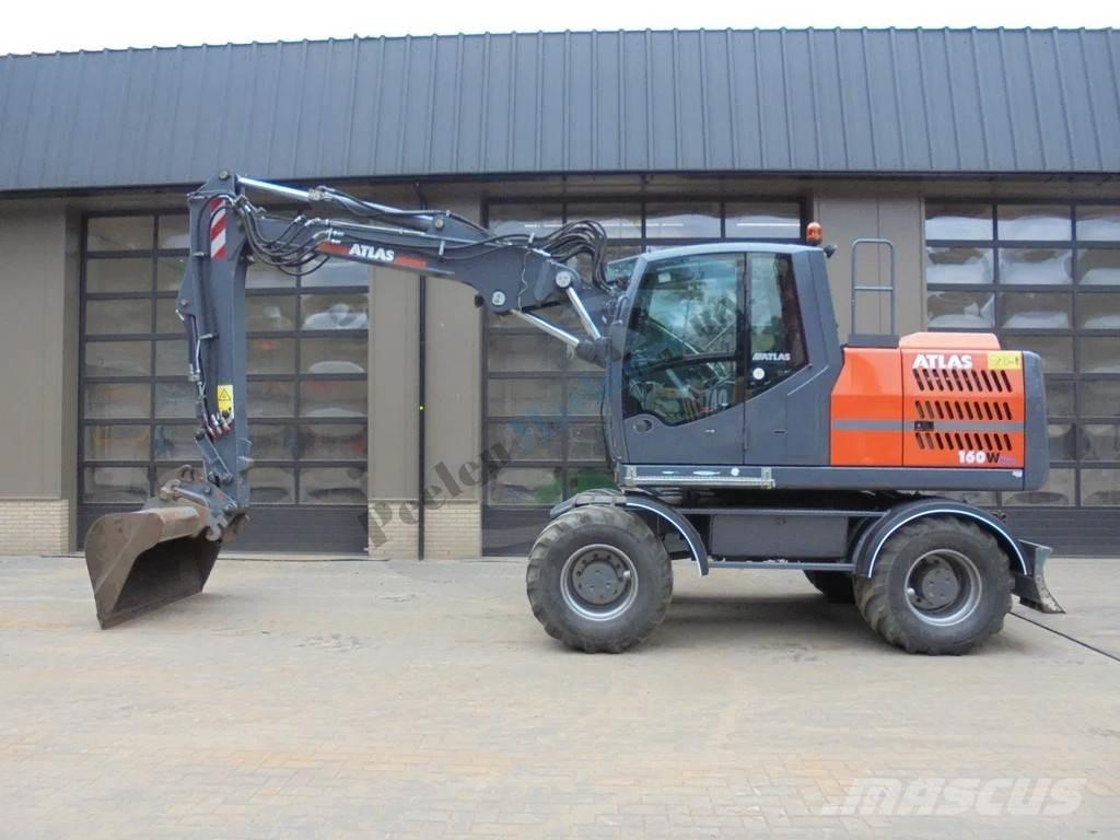 Atlas 160 W حفارات بعجل
