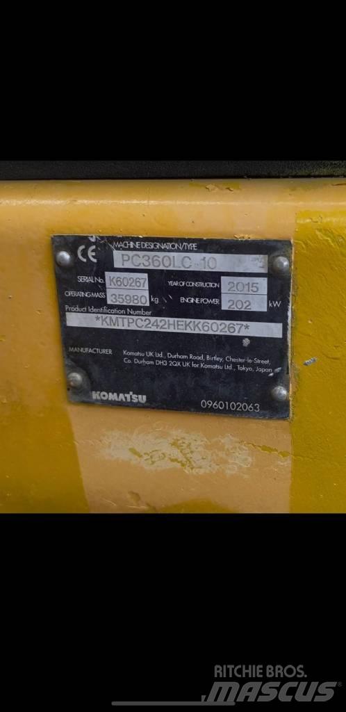 Komatsu PC360LC-10 حفارات زحافة
