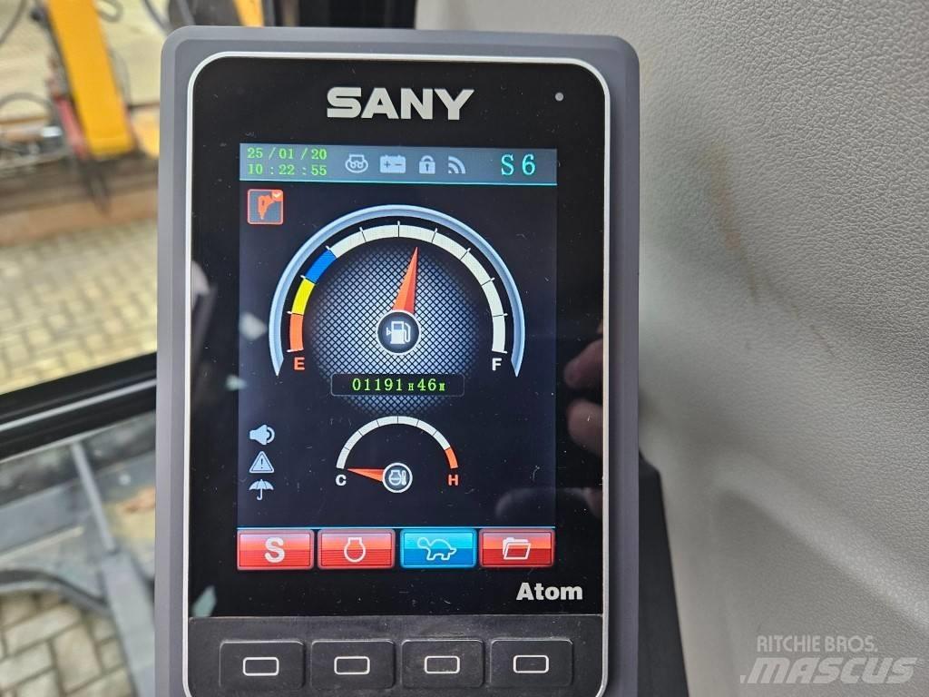 Sany SY 80 U حفارات وسط 7 طن - 12 طن