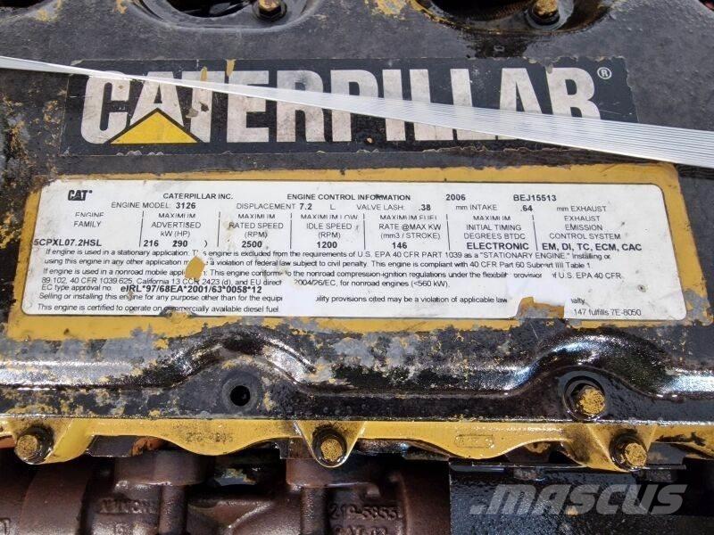 CAT 3126B محركات
