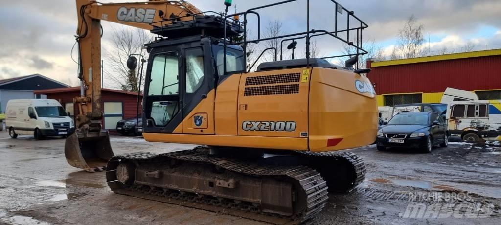 CASE CX 210 D حفارات زحافة