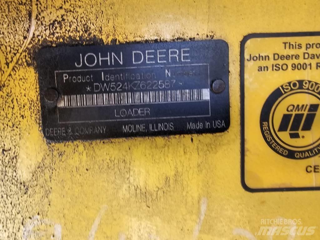 John Deere 524 K لوادر بعجل