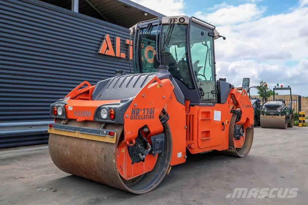 Hamm HD+ 110I VO مداحل ثنائية الاسطوانة