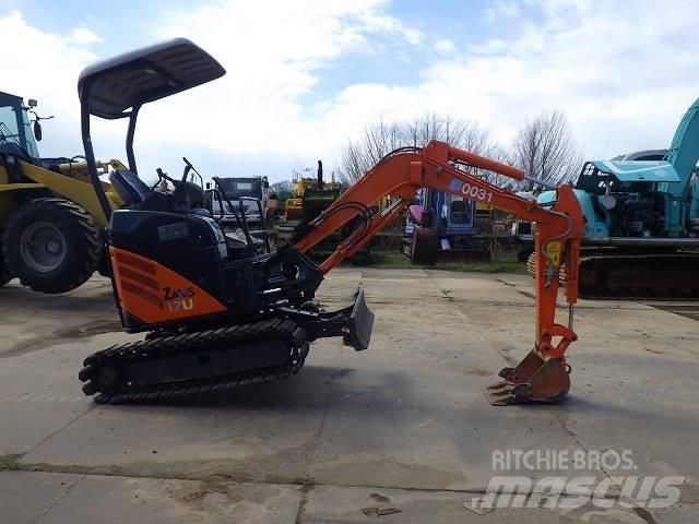 Hitachi ZX 17 U-2 حفارات صغيرة أقل من 7 طن (حفارات صغيرة)