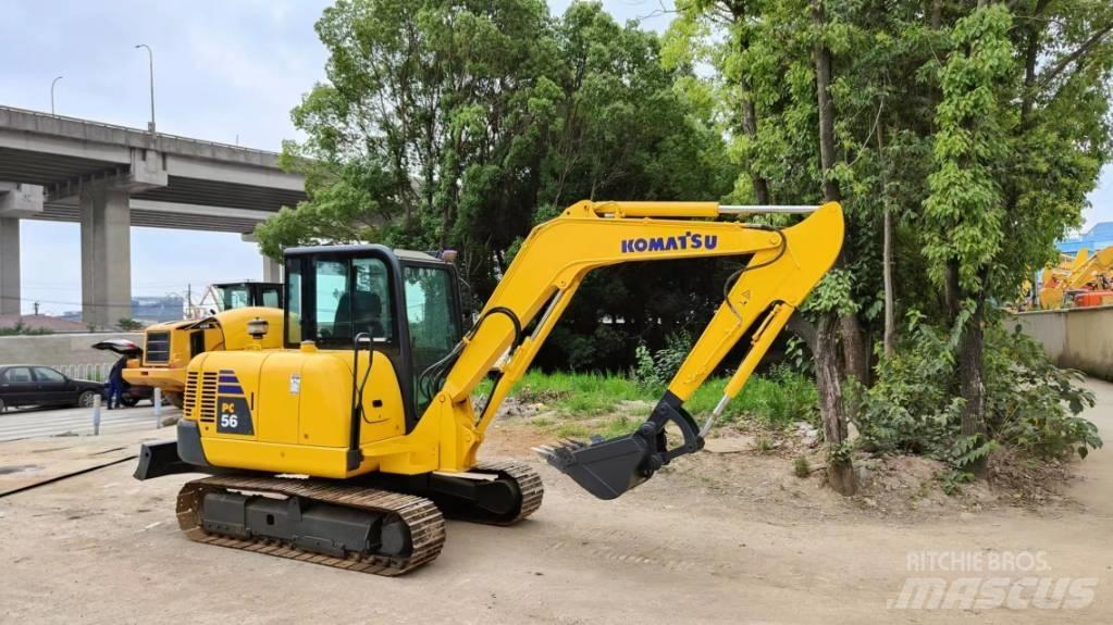 Komatsu PC 56-7 حفارات صغيرة أقل من 7 طن (حفارات صغيرة)