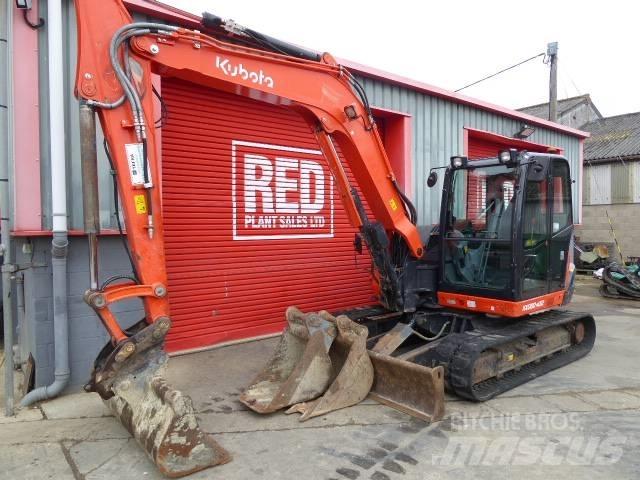 Kubota KX 080-4 حفارات وسط 7 طن - 12 طن