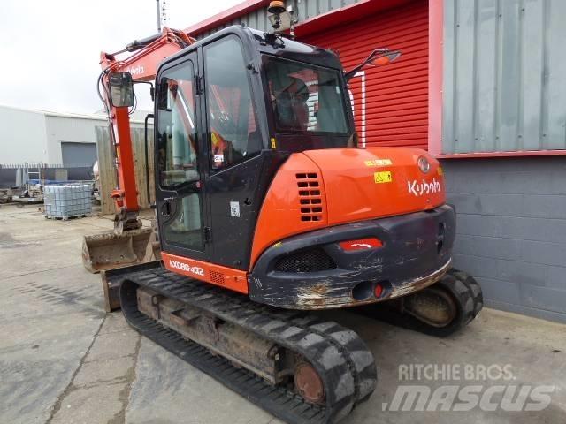 Kubota KX 080-4 حفارات وسط 7 طن - 12 طن