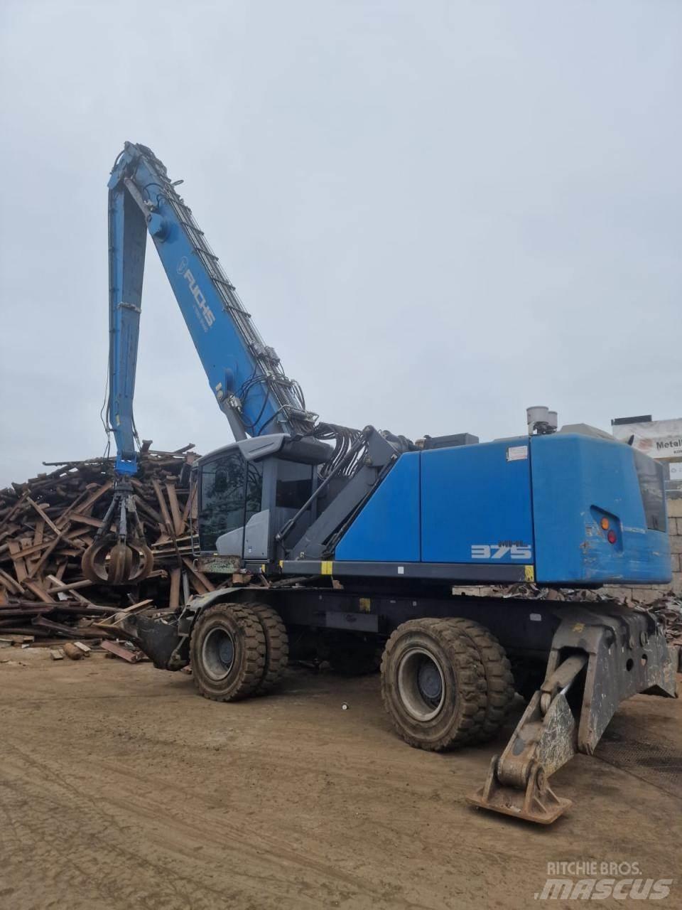 Fuchs MHL 375 S5 حفارات بعجل