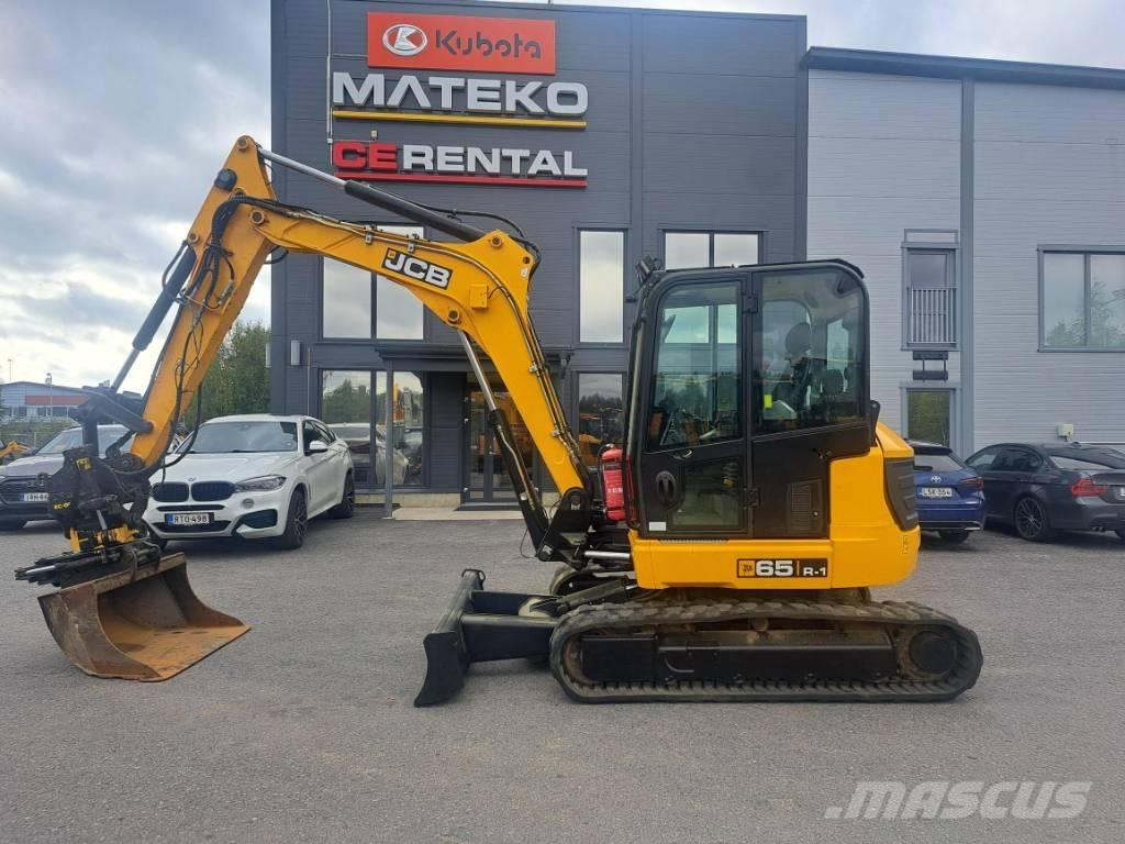 JCB 65 R-1  "MYYTY"! حفارات صغيرة أقل من 7 طن (حفارات صغيرة)
