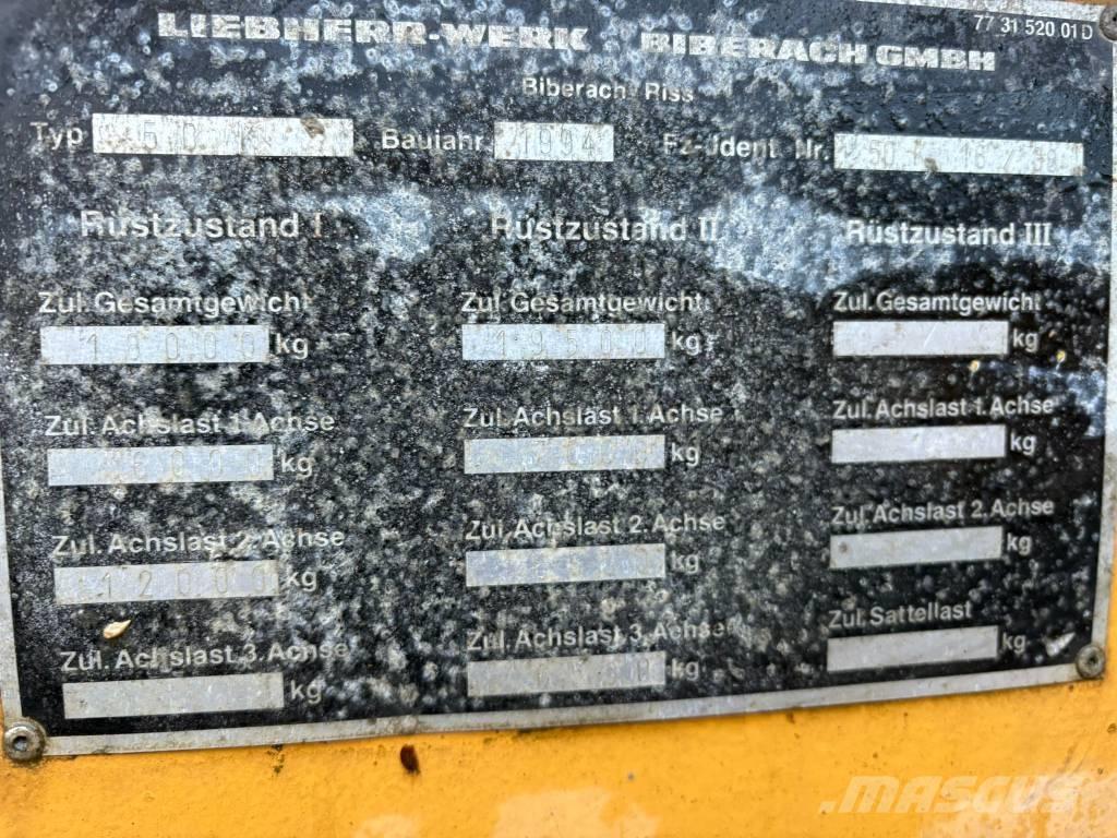 Liebherr 50 K رافعات برجية