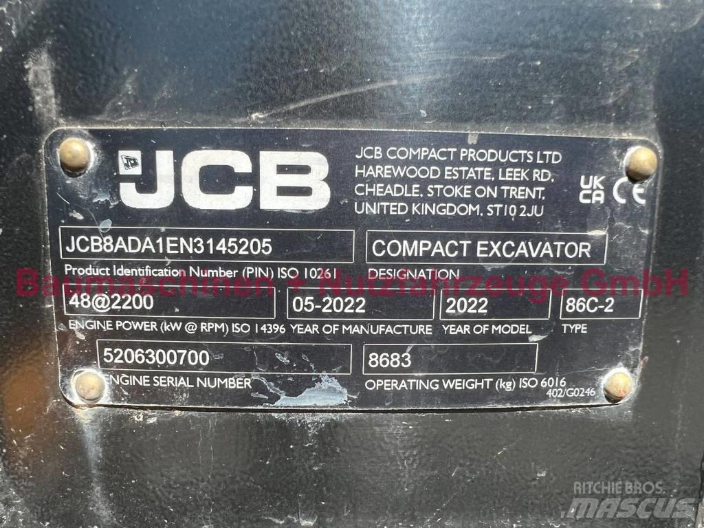 JCB 86C-2 Mono -Demo- حفارات وسط 7 طن - 12 طن