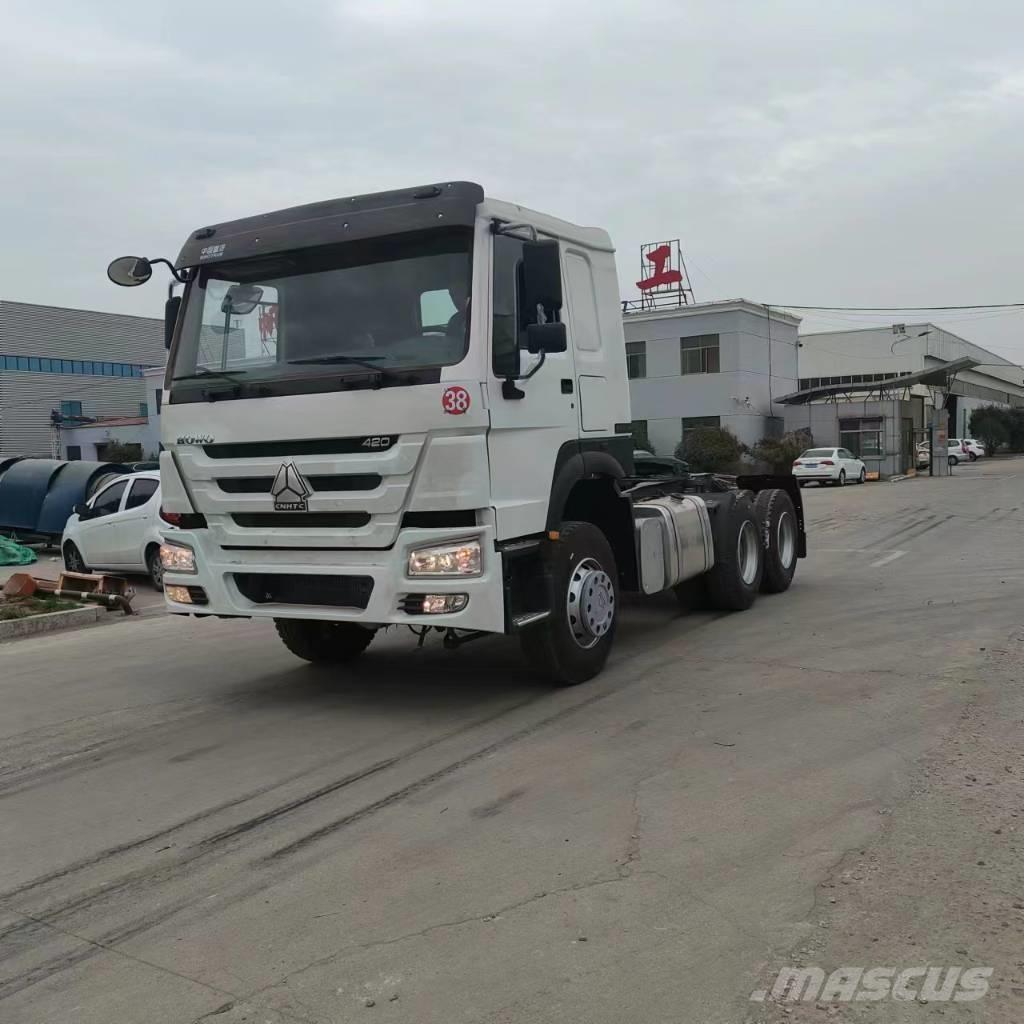 Howo 420 6x4 وحدات الجر