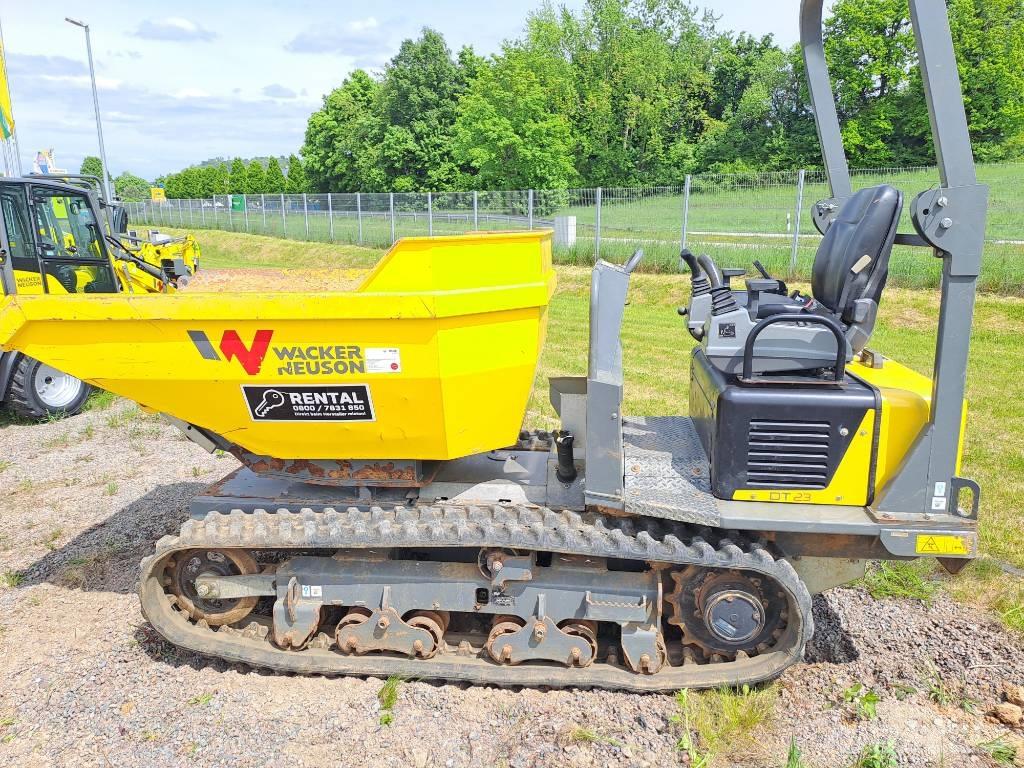 Wacker Neuson DT23 عربات نقل قلابة مجنزرة