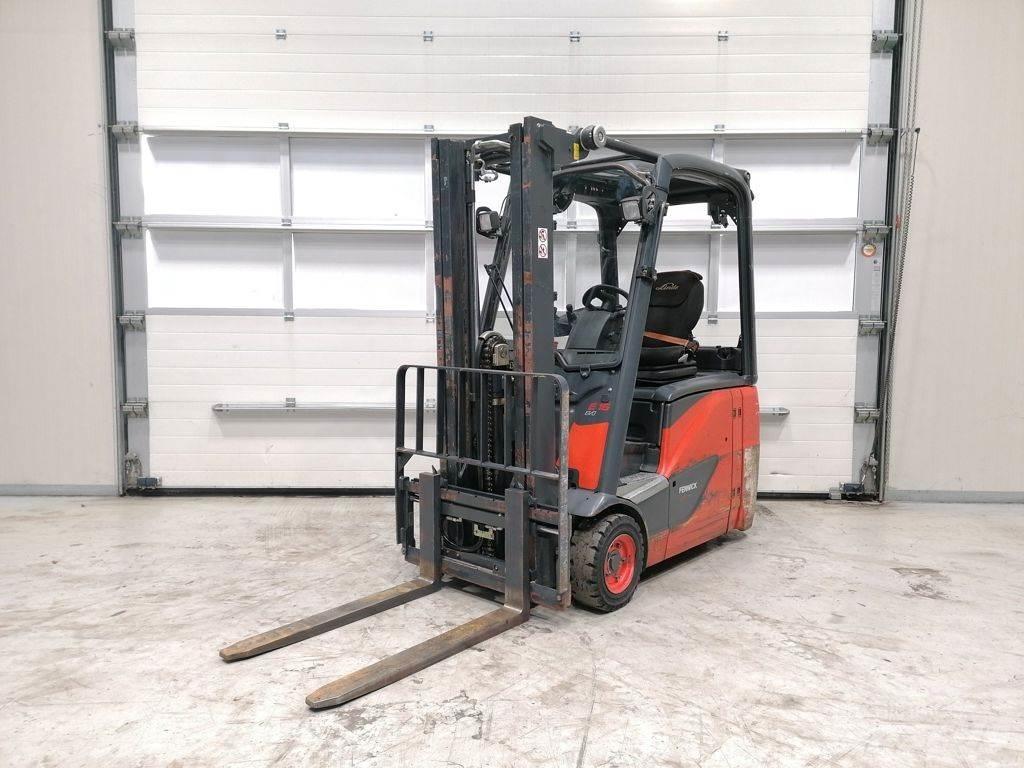 Linde E16H-02 شاحنات ذات رافعات شوكية تعمل بالكهرباء