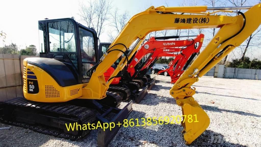 Komatsu PC 50 MR حفارات صغيرة أقل من 7 طن (حفارات صغيرة)