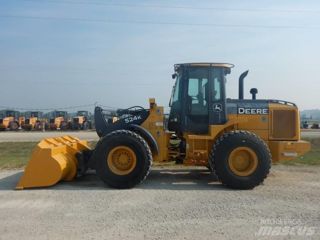 John Deere 524K لوادر بعجل