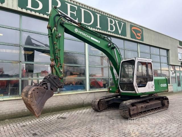 Hitachi EX120 حفارات زحافة