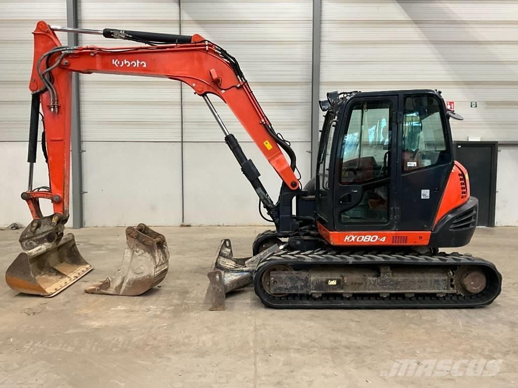 Kubota KX 080-4 حفارات وسط 7 طن - 12 طن