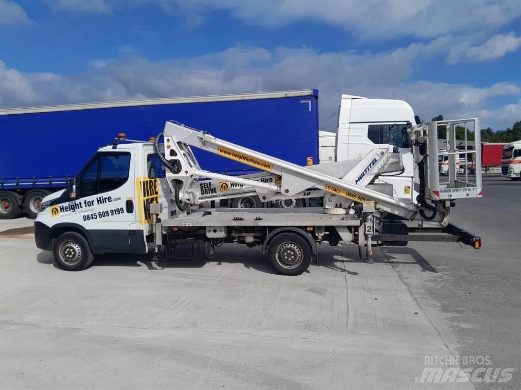 Multitel HX 200 EX المنصات الهوائية المثبتة على شاحنة