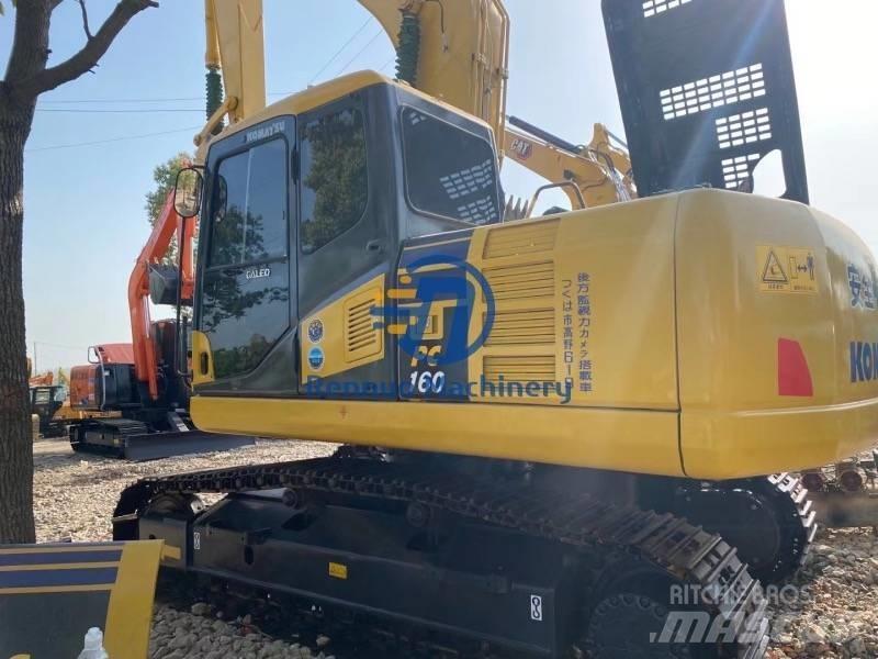 Komatsu PC 160 حفارات زحافة
