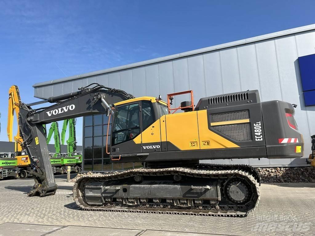 Volvo EC 480EL حفارات زحافة