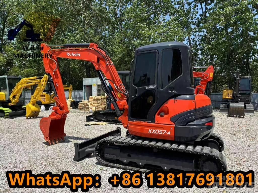 Kubota KX 057-4 حفارات صغيرة أقل من 7 طن (حفارات صغيرة)